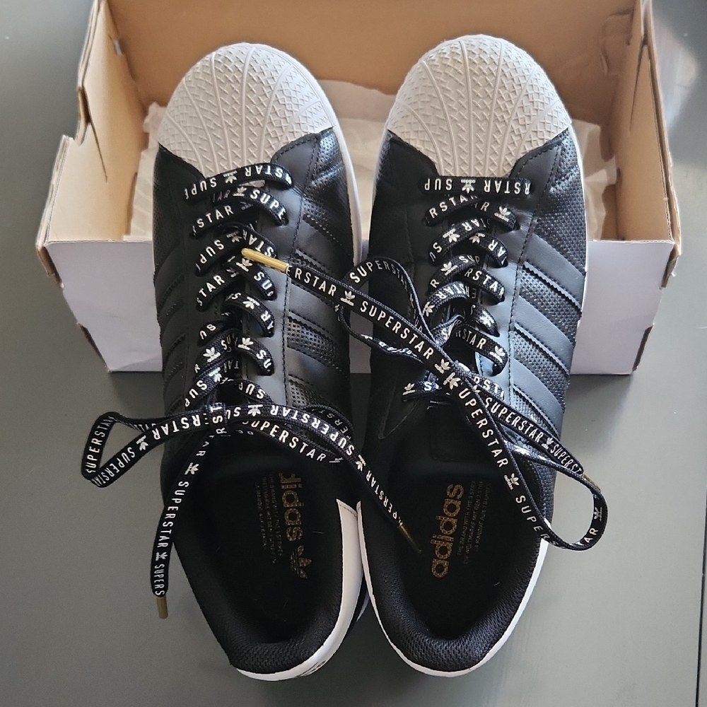 Adidas Superstar Black Sneakers